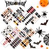 TailaiMei 14 Sheets Halloween Nail Wraps Stickers Nail Polish Strips Self-Adhesive Full Wraps with 2 pcs Nail Files for DIY Nail Art Decals (Bleeding Style)