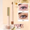 Bekoeen 6 Pack Colorful Matte Eyeshadow Pencils and Eyeshadow Pencils with Bright Shimmer Colors, Durable and Waterproof, Suitable for Daily Makeup or Holiday Makeup
