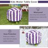 Aacabo Kids Water Table Cover Little Tikes Spiralin' Seas Waterpark Play Table Cover Sand Water Table Cover Outdoor Toys Cover 34X34X18 inch-(Cover only)-Purple
