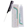 Tocco Magico Color-Ton Alle Erbe Permanent Hair Color Cream (w/Sleek Steel Pin Rat Tail Comb) Haircolor Dye Creme (6N / 6.0 - DARK BLONDE)