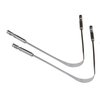 Stainless Steel Tongue Cleaner, Set of 2 for Bad Breath Treatment - Surgical Grade