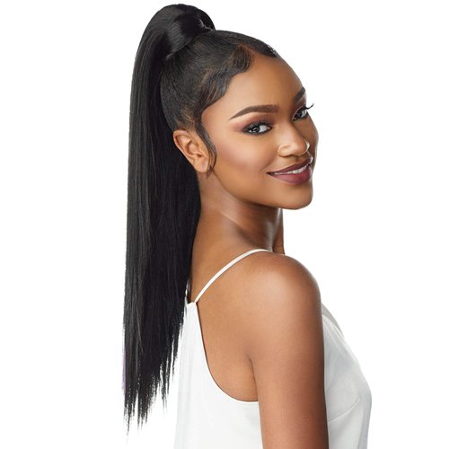 Sensationnel hair extensions - id straight 24 instant pony wrap