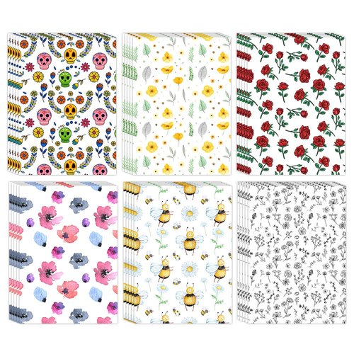 ZDDPDJ Flower Release Papers for Diamond Painting, Pack of 60 Reusable Floral Sheets (10.5x7.4cm)