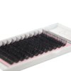 Faux Mink Silk Eyelash Extensions 0.03mm D Curl 9mm 6D-12D Volume Semi-Permanent Individual Lashes Extension Professional Salon Use