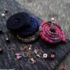 4 Pieces Spiral Lock Hair Tie Dreadlock Hair Tie for Women and Men Braids Dreadlock Accessories Colorful Dread Ties for Braids Loc Thick Curly Hair (Multi)