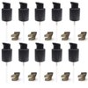 TIHOOD 10PCS Replacement Foundation Pump Black Plastic Cosmetic Liquid Foundation Makeup Pump Replacement Tool
