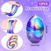kykake 12Pcs Slime Party Favors, Galaxy Slime Ball Party Gifts - Stretchy Stress Relief, and Safe for Girls and Boys - Classroom Reward, Valentine's Day Party Supplies