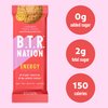 B.T.R. Bar Superfood Keto Protein Bars, Plant Based Vegan Protein, Low Carb Food, Low Calorie, Gluten Free, No Sugar Alcohols, Boosted with Superfoods & Adaptogens (12 Pack) (Cinnamon Cookie Dough ENERGY)