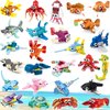 Uiqozok Party Favors for Kids Building Set, 24 Pack Animals Building Blocks Toy, Classroom Prizes Goodie Bag Stuffers, Christmas Day Easter Birthday Gift for Boys Girls Ages 6-12+
