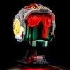 LIGHTAILING Led Lighting Kit for Lego- 75327 Luke-Skywalker (Red Five) Helmet Building Blocks Model - LED Light Set Compatible with Lego Model(Not Include Lego Model)