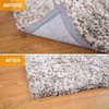 Home Techpro Rug Pads Grippers, 9.8 Ft Non Slip Washable Grippers for Rug, “Vacuum TECH” - New Materials to Anti Curling Rug Pad : Keep Your Rug in Place & Make Corner Flat and Easily Peel Off