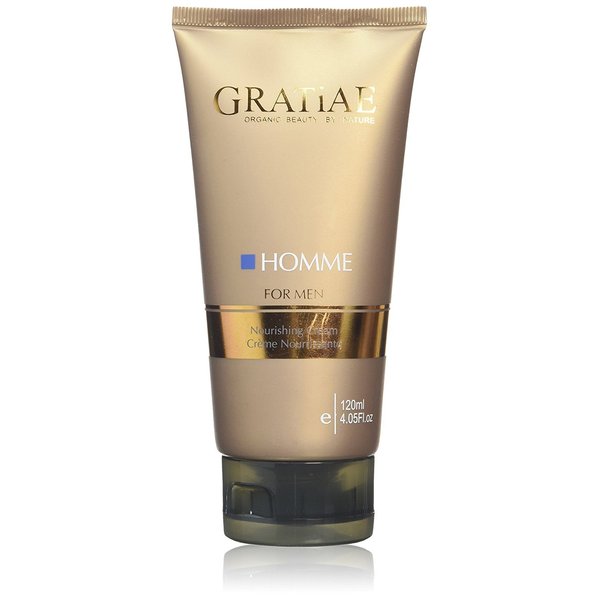 Gratiae Organics Nourishing Cream for Men, 4.05-Ounce
