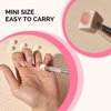 MelodySusie 100Pcs Soft Nail Sponges for Ombre, Nail Art Sponges With Grabbing Pen, Blooming Nails, Gradient Nail, Manicure Nail Art Tools, Professional Accessories Supplies for Home and Salon Use