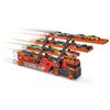 Hot Wheels Toy Car Track Set, Mega Hauler with 6 Expandable Levels, Storage for Up to 50 1:64 Scale Vehicles, Connects to Other Sets & Tracks
