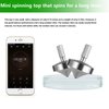 CHEETOP Stainless Steel Spinning Top, Precision Mini Desktop Gyroscope, Kill Time Reduce Stress ADHD Toys, Perfect Balance Gyro (4PCS Style 1+Style 2+Style 3+Style 4)