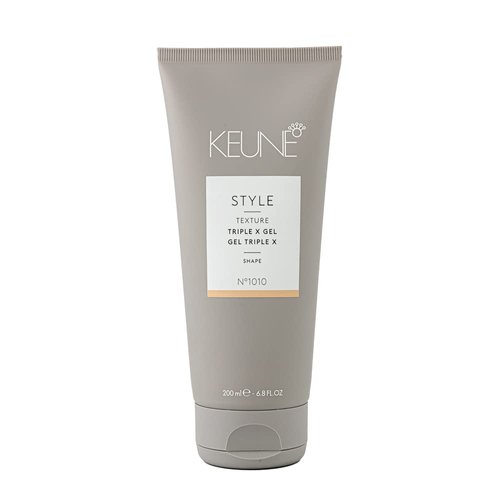KEUNE Style Triple X Gel Hair Gel For Strong Hold and Shine, 6.8 Oz.