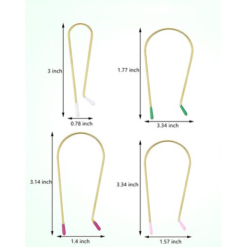 JORCEDI 40 Pcs Hair Rollers Hot Roller Clips Curler Clips Replacement Roller Clips Fits Most Sized Rollers Curlers