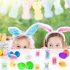 24Packs Prefilled Easter Eggs with Mochi Squishy, Kawaii Stress Reliever Squishies Toys for Kids Animal Squihsy Party Favors, Easter Basket Stuffers Easter Egg Fillers, Easter Eggs Hunt