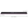 10pcs - PANA Jumbo Double-Sided Emery Nail File for Manicure, Pedicure, Natural, and Acrylic Nails - Black (Grit 180/240)