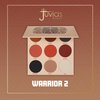 Juvia's Place Warrior 2 Eyeshadow Palette - Professional Eye Makeup, Pigmented Eyeshadow Palette, Makeup Palette for Eye Color & Shine, Pressed Eyeshadow Cosmetics
