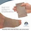 Dr. Frederick's Original Arch Support Sleeve Set - 2 Pieces - Soft Gel Sleeves for Flat Foot Pain - Arch Support - Plantar Fasciitis Pain Relief - W6-10 | M4.5-8