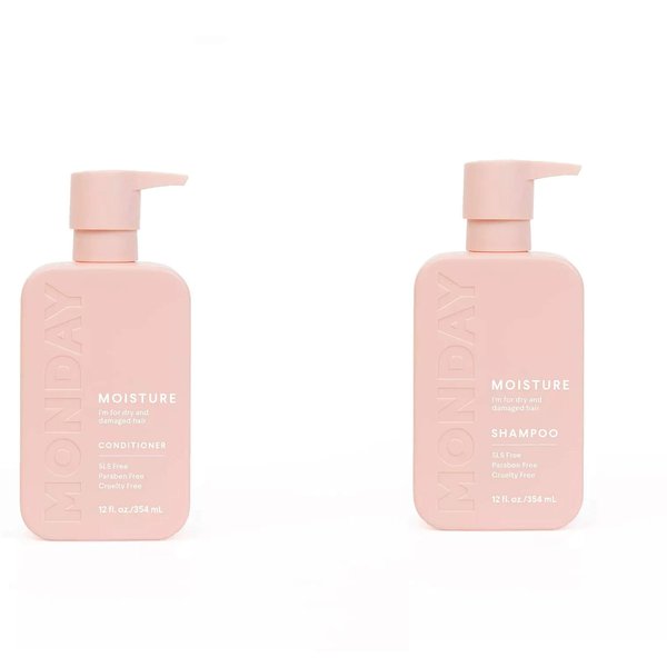 Exclusive MONDAY Moisture Shampoo and Conditioner Bundle