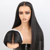 ISEE HAIR Straight Wear Go Glueless Wig Human Hair Pre Plucked Pre Cut 9x6 HD Lace Pre Bleached Tiny Knots Human Hair Wigs For Women 22 Inch