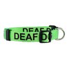 Native Pup Deaf Dog Collar| Hard of Hearing Warning| (Medium)