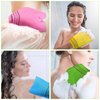12 Pieces Korean Body Scrub Exfoliating Cloth Italy Towel Korean Style Exfoliating Mitt Korean Style Scrubbing Cloth Bath Body Exfoliating Scrub Towel(Yellow, Green, Blue, Pink, Small)
