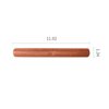 Muso Wood Small Rolling Pin for Baking,Wooden Rolling Pin 11 inches for Fondant, Pie Crust, Cookie, Pastry, Dough-Easy to Clean(Sapele)