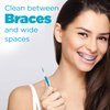 GUM Proxabrush Go-Betweens - Wide - Interdental Brushes - Soft Bristled Dental Picks for Plaque Removal & Gum Health - Safe for Braces & Dental Devices, 10ct