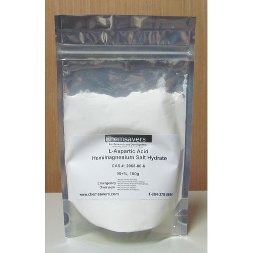 L-Aspartic Acid Hemimagnesium Salt Hydrate, 98+%, 100g