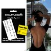 INKARTLINK Semi Permanent Tattoos, Temporary Tattoos, Adult Art Designs, Party Favors, Waterproof, Realistic, No Adhesive, No Reflective, Lasts 1-2 Weeks (English Short Sentences 2)