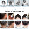 YIAE Hair Wax Kit, Hair Wax Stick Womens and 2 Hair Stick for Flyaways with Hair Comb and Hair Braiding kit, Hair Accessories for Women with Non-greasy Pomade Gummy Wax for Edge Frizz Hair (75g+30ml)