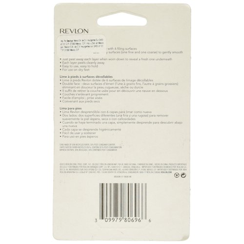 Revlon File 'N Peel 6-in-1 Foot File