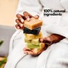SoapFactory Organic Shampoo Bar Set for Men and Women, 100% Natural, Variety Pack of Hair Soaps with Charcoal, Lemongrass, Aloe Vera, Tea Tree and Rosemary, Vegan (5 Pack)