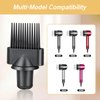 YAFIYGI low Dryer Comb Attachment for Supersonic Hair Dryer HD01 HD02 HD03 HD04 HD08 Universal Hair Attachment for Blowdryer Black Comb Attachment (Not Suitable for Curling Irons)