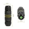 IP68 Outdoor Waterproof Junction Box Electrical Cable Connector, Easy to Install, UL ,M16 for Ø 3.5-10mm Wire Range(AC 400V, 17.5A),2 Way 3Pin 5Pack