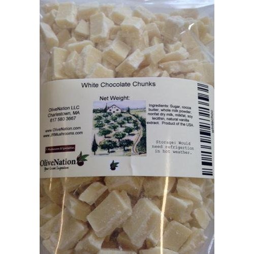 Callebaut White Chocolate Chunks 8 oz