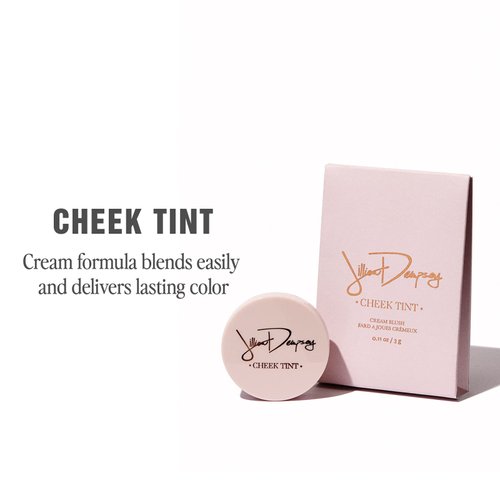 Jillian Dempsey Cheek Tint: Natural Cream Blush, Easy to Blend Makeup with Nourishing, Lasting Color I Poppy