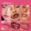 Halo east Lip Plumper Gloss High-Shine Liquid Lip Plumping Color, Long-Lasting Plumper Pout, Moisturizing, Non-Sticky With Natural Ginger Extract Portable 6 Colors (06#Strawberry)