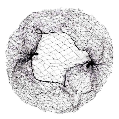 OMORFIEER Hair netting Invisible Hair Nets Hairnet 20 PCS 16 inch Black