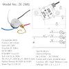 Ceiling Fan Switch Zing Ear ZE-208S E89885 3 Speed 4 Wire Fan Switch Pull Chain Ceiling Fan Switch Speed Control Switch for Ceiling Fans, Wall Lamps, Cabinet Light, Brass 1PCS