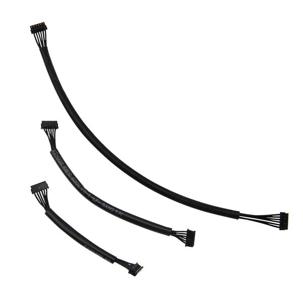 3Pcs Vgoohobby 80/120/200mm Sensor Harness Cable Sensing Adapter Compatible with RC Hobbywing Xerun Series Sensored BL Motor ESC