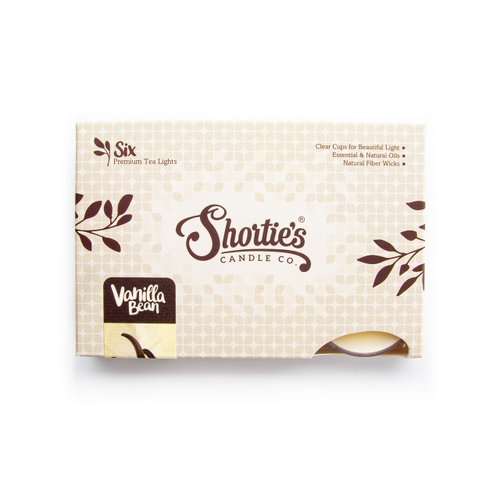 Vanilla Bean Premium Tealight Candles Bulk Pack - 24 Beige Highly Scented Tea Lights - Beautiful Candlelight - Made in The USA - Bakery & Food Collection