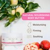PURE FIJI Body Butter - Moisturizer Body Butter Cream - Face Cream and Body Lotion for Dry Skin with Natural Oils & Vitamin E, Body Butter For Women for Men, Guava, 8oz