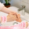 Ondder Spa Headband for Washing Face Bunny Ear Spa Headbands and Wristbands for Skincare Face Wash Head Bands & Wrist Bands for Women Girls
