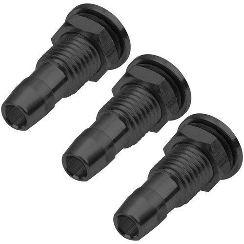 3Pcs Vgoohobby M6 / M8 RC Boat Water Nipple Outlet Nozzle for RC Boat Motor Cooling (M8, Black)