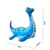 4Pack Giant 3D Dinosaur Balloons for Birthday Party Decorations,Cute Self Standing 3D Dino Aluminium Foil Balloons,Inflatable Animal Balloons for Kids Birthday Party Supplies
