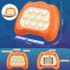 Acvens Quick Push Game for Kids 8-12,Pop Sensory Fidget Toys for Kids 6-12,Birthday Gifts for Boys and Girls (Orange)